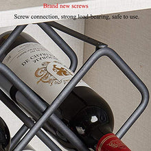 5 Scanalature Del Supporto Conservazione Del Vino, Supporto In Acciaio Al Carbonio Vino, 5 Portabottiglie Impilabile Vino, Cremagliera Del Vino A Casa, Non Necessario, Robusto E Di Lunga Durata - 28 ×