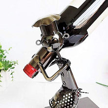 LHQ-HQ Iron & Wine cremagliera rette scaffali vino da collezione capelli ornamenti cremagliere del vino del ferro scultura Wine Bottle Holder Holder Tappo del vino contenitore decorazione domestica de