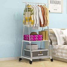 XYBB Armadio Camera da Letto Multifunzionale Abbigliamento Semplice Cappotto Movable Homes Mobilia 160 * 55 * 42cm Bianco