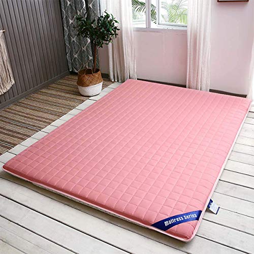 Z&HA Spesso Pieghevole Tatami Materasso, Ultra Morbida Traspirante futon Giapponese Tappetino Portatile dormitorio Mattress Pad,B,90x190cm