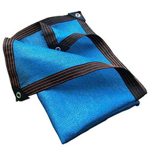 Senza marchio DANDAN Rete per Protezione Solare Rete per Protezione Solare Isolata Giardinaggio/Fiore/Balcone/Cortile/Rete per Tenda da Sole Rinforzo A Quattro Fili 8 Pin Blu (Size : 5 * 8m)