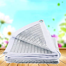ZAZAP Tenda Ombreggiante, Parasole Riflettente in Lamina di Alluminio, Maglia Paralume per Giardino Resistente Ai Raggi UV, Utilizzata in Giardini in Serra O Succulente, Protezione Solare 75%