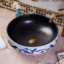 Jingdezhen ceramica arte controsoffitto lavabo ciotola per bagno lavabo lavabo bagno lavandino moderno bagno in ceramica lavandino