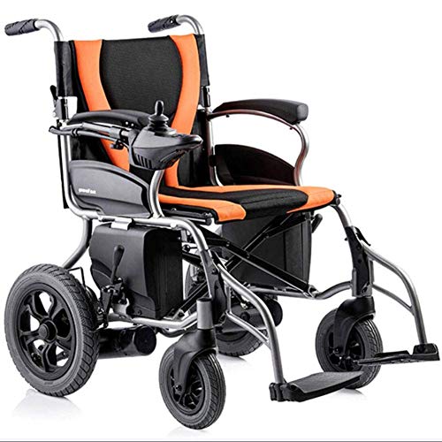 Accessori per la casa Anziani Disabili Sedia a rotelle elettrica Sedia a rotelle elettrica pieghevole Leggera Carrozzina completa intelligente Super Endurance Sedia a rotelle per anziani più sicura