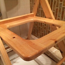 TLMYDD WC Sede Sedia Pieghevole Sedia Bagno Anziani Vasini Robusto Incinta Impermeabili Sgabello da Bagno