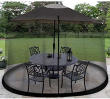 Ombrellone Ombrellone zanzariera Godetevi necessità Outdoor Umbrella Tabella dello Schermo della zanzara dell'insetto Maglia del Garden Netto Bug reticolato di Copertura (Size : 275cm*220cm)