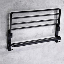 GAL Ragazza Bagno Europeo in Alluminio con Struttura Nera for Il Bagno Pieghevole