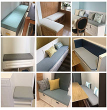 Cuscino per panca da 3/5 cm, 2 o 3 posti, per interni ed esterni, 100/120/150 cm, per tavolo da pranzo, cucina, dimensioni: 90 x 40 x 5 cm, grigio scuro)