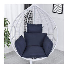 Cuscino per Sedia Cesto Appeso Altalena Rimovibile Culla Amaca Schienale Esterno da Ufficio Supporto Lombare (Colore: Grigio)