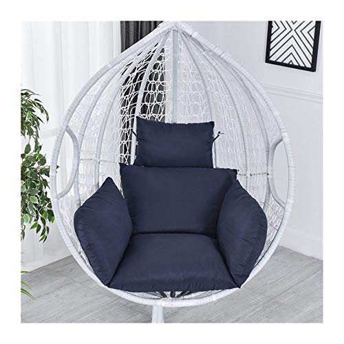 Cuscino per Sedia Cesto Appeso Altalena Rimovibile Culla Amaca Schienale Esterno da Ufficio Supporto Lombare (Colore: Grigio)
