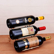 WEI-LUONG Metallo Wine Rack/Cantina/Storage-Free Standing, No Assembly Required. Wine Rack