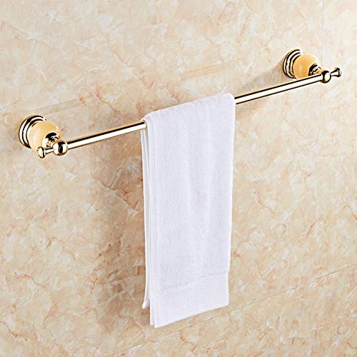 LCBLC Portasciugamani Portasciugamani Bagno Dorato Antico Pendente 60 Cm