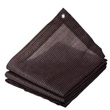 XQHD Vele Parasole da Giardino Impermeabile, Tende da Sole per Esterno Rettangolare Telo ombreggiante per Giardino Balcone Terrazza,Brown-2x4m