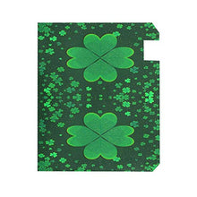 San Patrizio Giorno Trifoglio Plaid Verde Foglie di Trifoglio Copertina Magnetica Giardino Cantiere Casa Decor Dimensioni Standard 53,3 cm x 45,7 cm