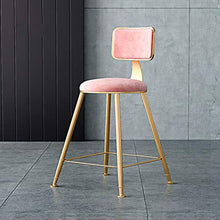 FACC Sgabelli da Bar Velluto, Sgabello da Bar Alto, Sgabelli da Bar Moderni, Sgabelli Bar Bianchi, con Sedile Posteriore E Rotondo, per Kitchen Dining Living Bistro Pub