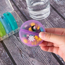 HEALLILY organizzatore settimanale per portapillole Portapillole per 7 giorni 14 scomparti dispenser per la conservazione di farmaci contenitore vitaminico per il viaggio