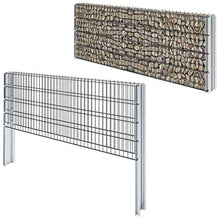 honglianghongshang Barriere e recinzioni Pannelli per recinzioni Set di Recinzioni 2D a Gabbione 2008x830 mm 18 m Grigio