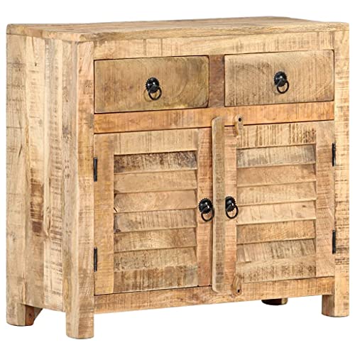 vidaXL Credenza 70x30x68 cm in Legno Massello di Mango