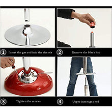 Poltrone Nubao Bar Stool Bancone Sedia Sedia Cucina del Ristorante Chair PP Cuscino Acciaio Tubo Leg 65 Centimetri Alto Numero dispari plurale Lounge Chair 5 Colori (Color: C) (Color : C*2)