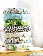 Pillowcase 2 Pezzi Cuscino Sedia, Sedia Rotonda Cuscino Sedile Divano Sedia da Giardino Cuscino Schienale Cuscino, Uso Interno ed Esterno (# 5,40 * 40 cm)