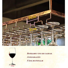 JHGJBJ Bottiglia di Vino Cremagliera/Stand Bicchiere da Vino, Wine Glass Pendant Creativo può Appendere 32 Coppe, for La Casa E Kitchen Bar