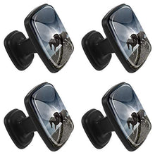 Corsa cavallo nero (3) 4 PCS Pomelli per Porta, Pomolo per Mobile, Pomelli per Mobili con Viti, Maniglia per Armadietto, Pomelli per Porta, Pomelli per Cassetti per Porta, Armadio, Cassetto e Credenza