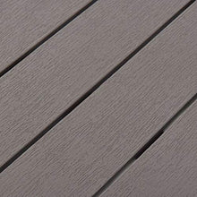 vidaXL Tavolo da Giardino con 2 Panche in Plastica Antracite