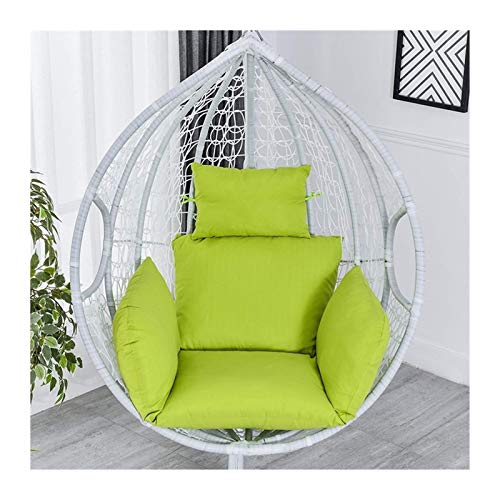Cuscino per Sedia Cesto Appeso Altalena Rimovibile Culla Amaca Schienale Esterno da Ufficio Supporto Lombare (Colore: Grigio)
