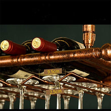 Tavolo Wine Rack Creativo appeso bicchiere di vino cremagliera bicchiere di vino appendiabiti bicchiere di vino a testa in giù calice vino rack bar appeso portabicchieri per piani di lavoro, dispense