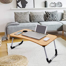 Tavolo pieghevole per computer portatile, ideale anche come tavolo per lettura e vassoio per la colazione, per letto e divano, da 60 x 40 cm - Arredi Casa