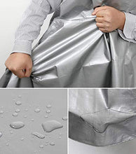Tela da Vela Tessuto telone Antipioggia e telone di Protezione Solare in Argento (Grigio) |telone Impermeabile for compiti Pesanti Copertura for Tenda da Campeggio, Amaca, Piscina, Auto, Moto
