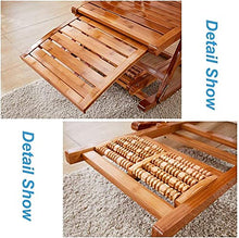 Sedia a sdraio pieghevole in legno per patio reclinabile comoda sedia a dondolo reclinabile regolabile