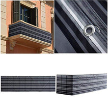 HAOMENGG Copertura per Recinzione per Schermo Privacy per Balcone, Copertura per Balcone con ombreggiatura UV, Copertura per Schermo per Veranda, Rete per Balcone, Finestra per Balcone, Cortile, pati