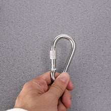 ABOOFAN 1 set di ganci per sedia a dondolo accessori per appendere la sedia a molla, ganci girevoli a molla, amaca e piastra fissa accessori