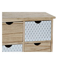 BigBuy S3007398 Cassettiera Dkd Home Decor Legno di Paulonia, 54 x 29 x 64 cm