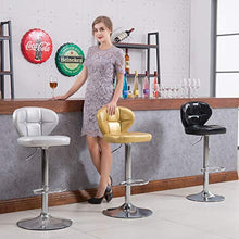 LF- Sgabello da Bar Sgabello da Bar Sgabello Alto da Tavolo Girevole Multicolore Rosso semplicità (Color : Silver)
