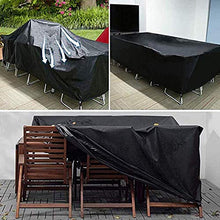 STZYY Coperture per mobili da Giardino, Anti-Particelle di Sabbia/Nebbia di Polvere, Copertura per mobili Rettangolare per terrazza, Anti-UV, Antivento, Copertura per Tavolo e Sedia da Esterno,