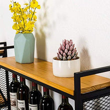 Scaffale Legno Porta Vino Porta Bottiglie E Vetro Portabottiglie Per Vino- Cremagliera Per Vino/Cremagliera Per Vino Creativa A Parete, Cucina Domestica E Decorazione Bar