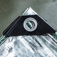 GGYMEI Telone Telo Copertura ， Occhiello Rinforzato Impermeabile Adatto for Navi negli Anni del Fuoco Plastica, 600 Grammi for Metro Quadrato (Color : Chiaro, Size : 2.4x2m)