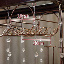 LWW Wine Rack, calice Holder/Upside down supporto di vetro di vino/attaccatura del supporto di tazza/attaccatura del supporto di alta Coppa Rack Wine Glass,80 * 28cm