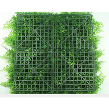 Pannelli Di Siepi Artificiali Verdi, Impermeabili E Facili Da Pulire Decorazione Da Parete Con Sfondo Di Foglie Finte Fresche Per Recinzione Da Giardino Per Interni All'aperto (50 × 50cm)(Color:B)
