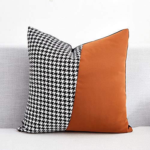UG1 Outdoor Cuscini per mobili da Giardino, Cuscini Cuciture Colore, all'aperto Decorativo Copricuscino per Divano Letto Auto con Cuscino, 18 * 18inch / 45 * 45cm,No7
