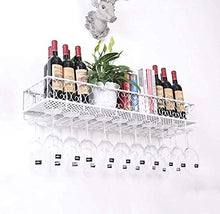 FGDSA Portabicchieri da Vino a Parete Portabicchieri creativi Portabicchieri Portabicchieri appesi Portabicchieri capovolti Portabottiglie per Vino Rosso (Dimensioni: 60 * 25 * 17cm)