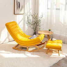 Sedia a dondolo Sedia a sdraio patio giardino Vacanze Lettino prendisole Sedia relax Sedia relax Sedia da lettura per il tempo libero Sedia divano Sedia reclinabile per donna incinta Sedia a riposo