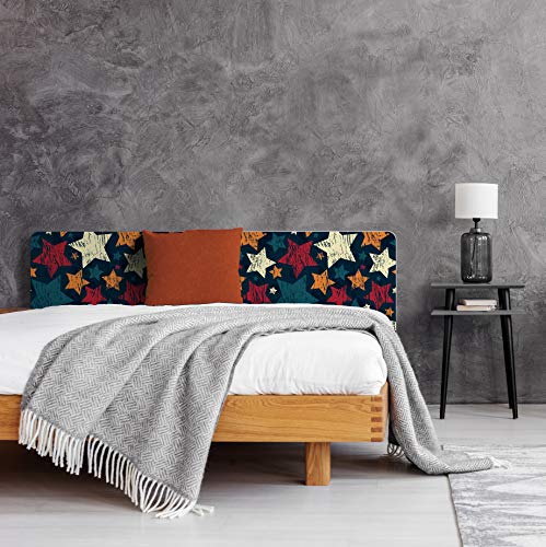 MEGADECOR - Testiera per letto in PVC, 10 mm, decorativa, economica, per letto singolo, 200 x 60 cm