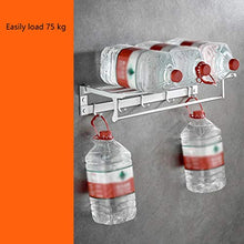 Portasciugamani Alluminio di alta qualità Towel Rack pieghevole Titolare del tovagliolo montato stoccaggio Scaffale con 5 ganci mobili della stanza da bagno stand Porta Salviette ( Dimensione : 60cm )