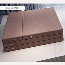 ZIEO Mat Pieghevole Spugna Materasso Pieghevole di economia di Spazio futon Divano Letto for Gli Ospiti o Bed Tappetino Viaggi Materasso Multi-Colore Opzionale Pieghevole futon Giapponese
