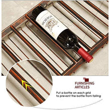 LDM Portabottiglie da Vino in Metallo Calici Portabottiglie in Vetro Armadietti da Vino sospesi a Parete [Altezza 25,6"-41,3" Regolabile] - Telaio in Bronzo (Dimensioni: 150 cm)