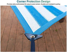 Serra di copertura di Sun della copertura dello schermo Privacy del pannello con occhielli Patio Tenda Finestra Pergola Gazebo Sunblock Sail Cloth 85% Protezione UV HDPE reticolato (Dimensioni: 4m x 8