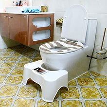 XuZeLii Sgabello da Toilette Accovacciato WC Sgabello Poggiapiedi Poggiapiedi Passo Passo Sgabello Adult Children Squatting Sgabello poggiapiedi a Forma di U poggiapiedi Chair Adatto per WC